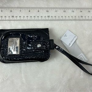 Liz Claiborne Black Universal Cell Phone Wallet NWT‎